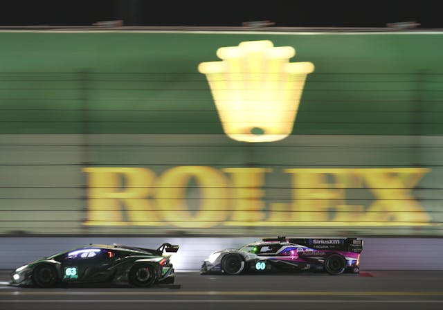 IMSA Rolex 24 Daytona 2023 night