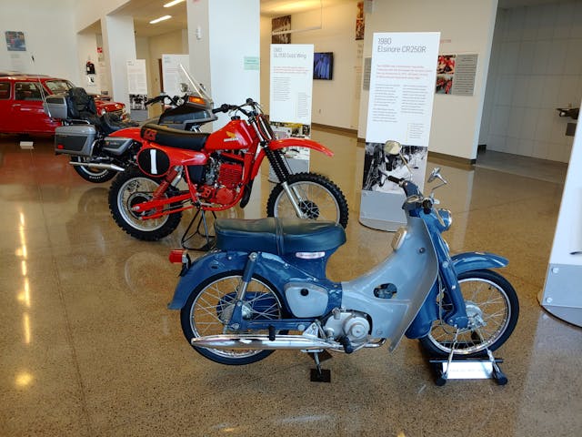 Honda Heritage Center bikes