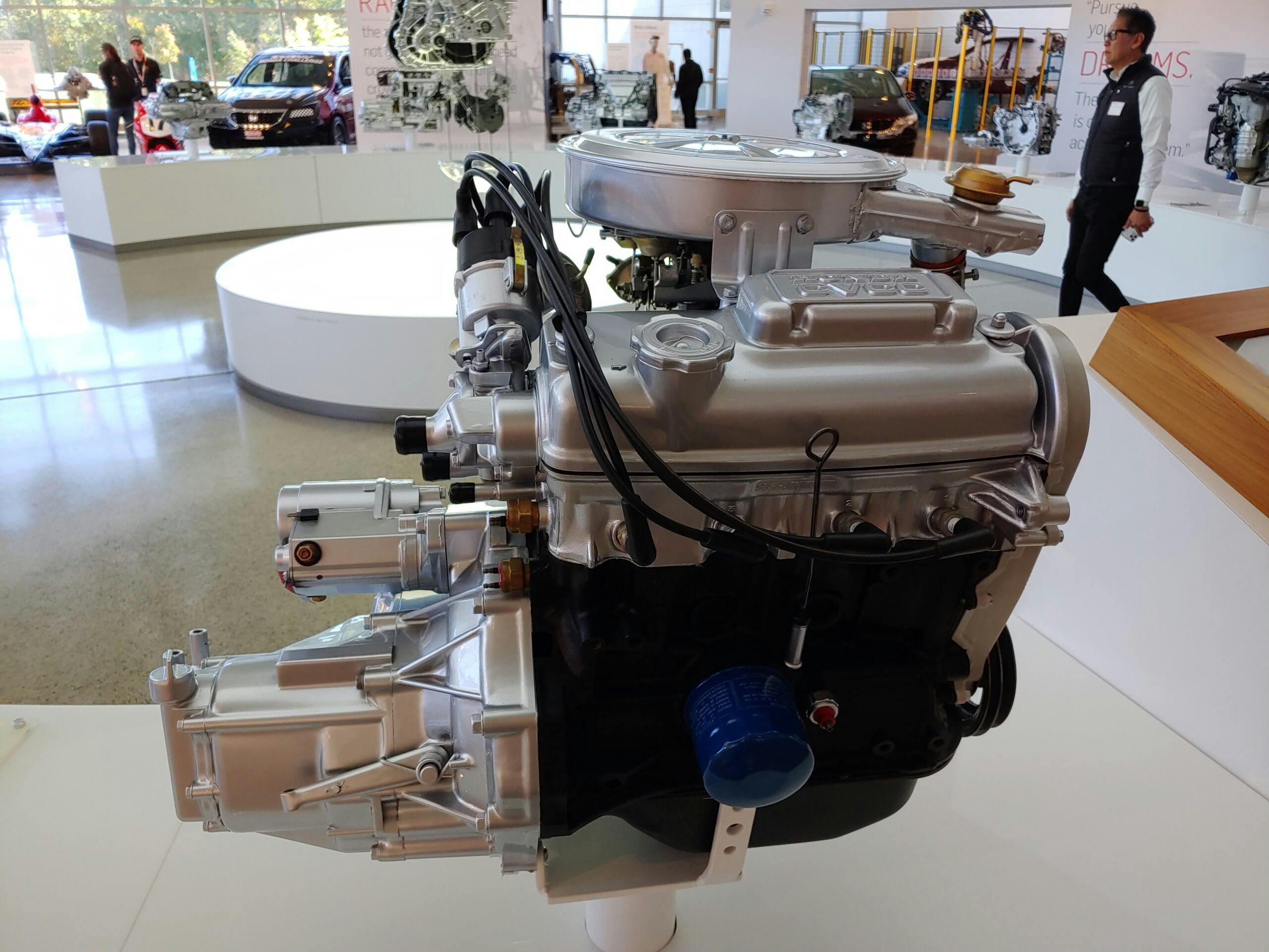 Honda Heritage Center engine display