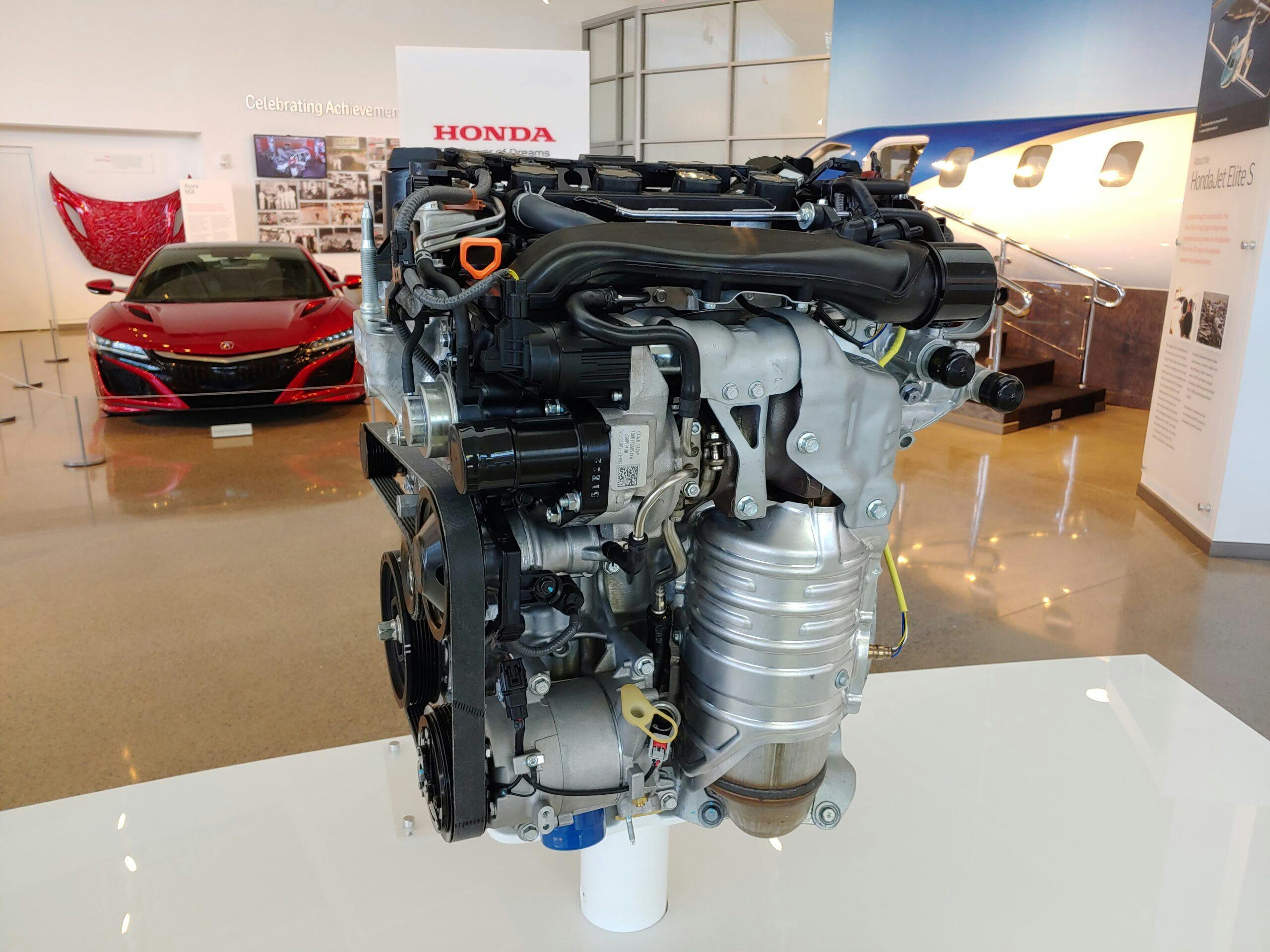 Honda Heritage Center engine display