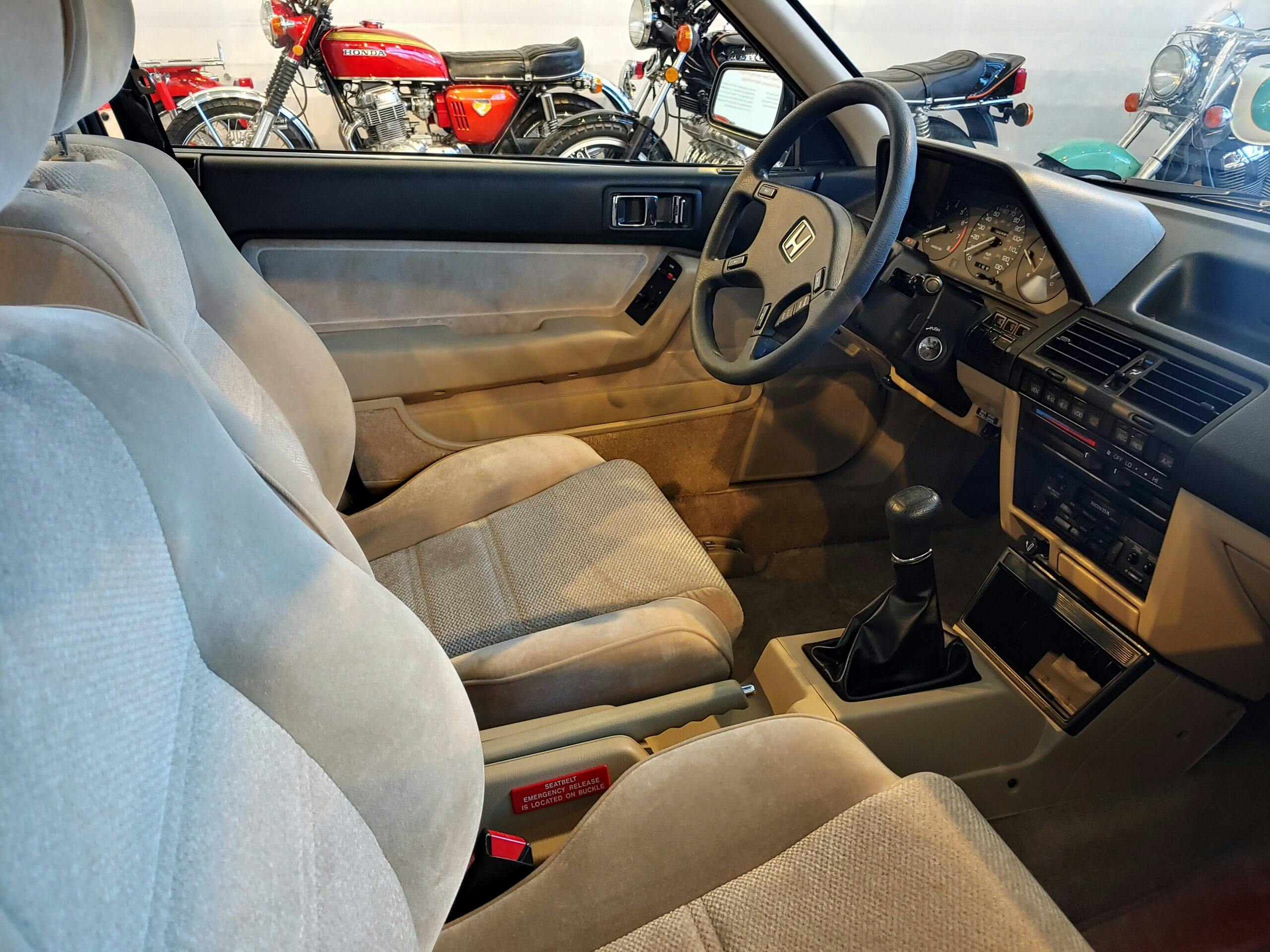 Honda Heritage Center interior manual retro