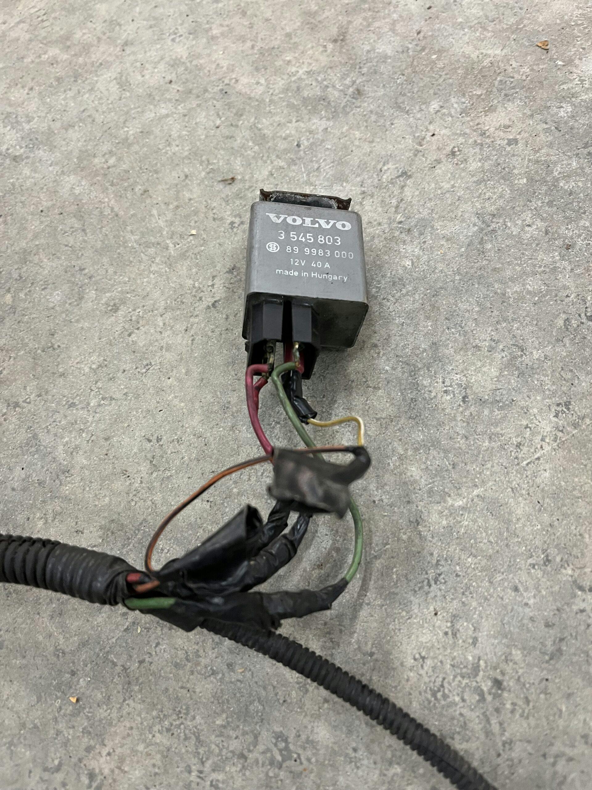 DIY car electrical wiring volvo relay