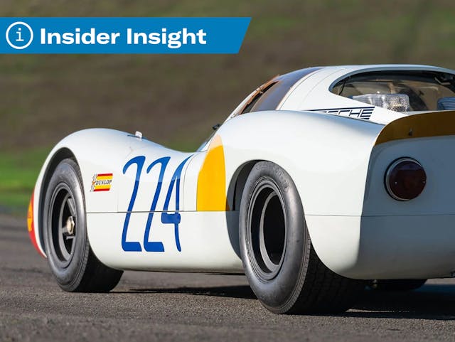 Insider Insight 1968 Porsche 907 K side lead
