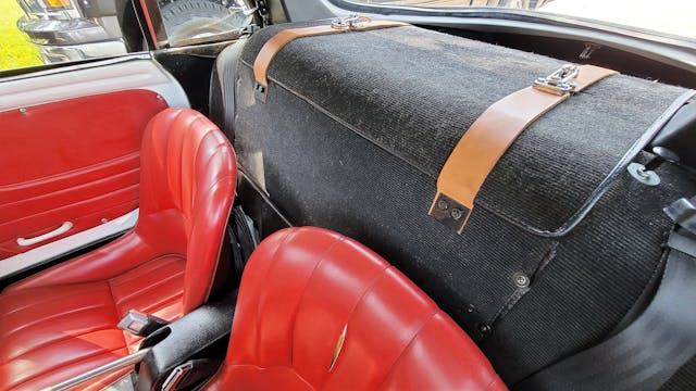 1966 Matra-Bonnet DJet 5S interior rear cargo