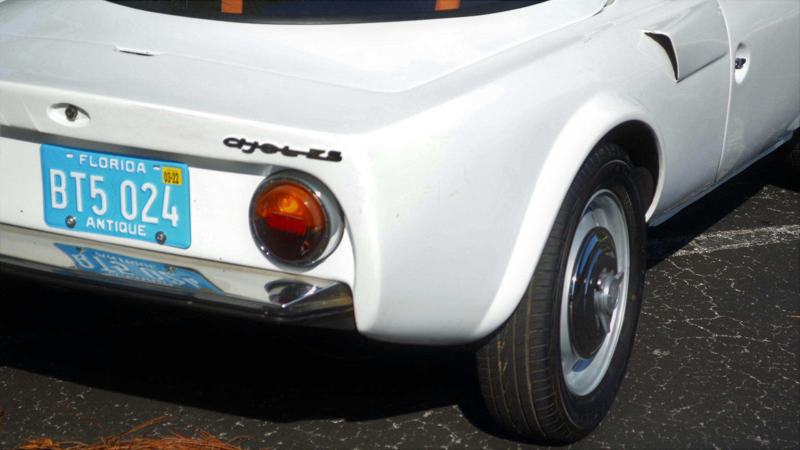 1966 Matra-Bonnet DJet 5S rear three quarter closeup