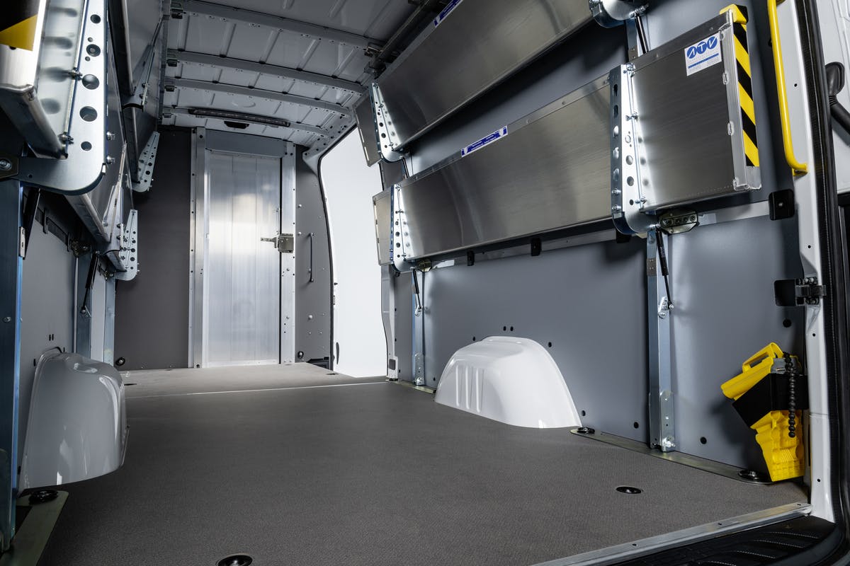 Mercedes-Benz eSprinter interior rear cargo