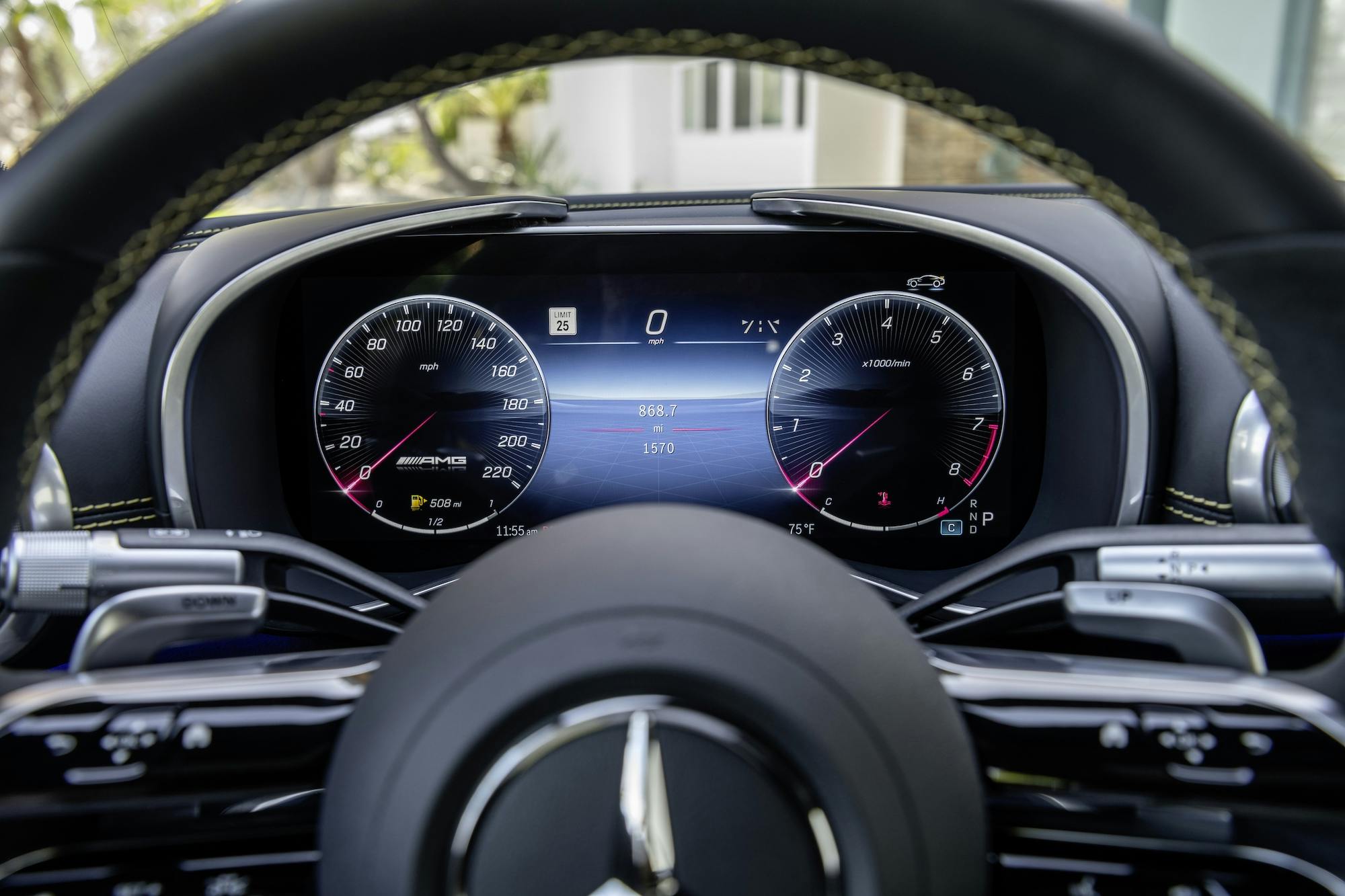 Mercedes-AMG SL interior dash