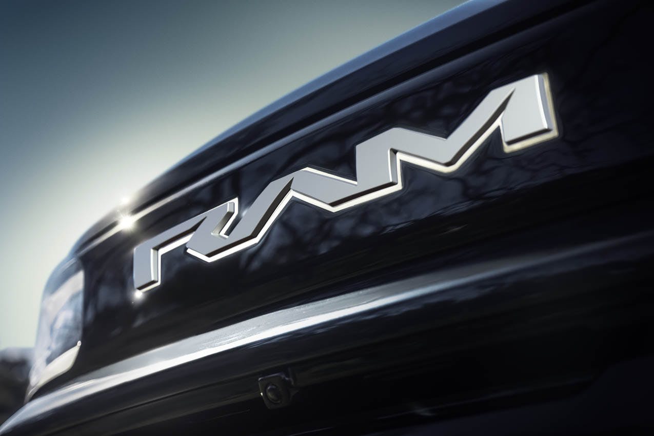Ram 1500 REV exterior front end RAM badge