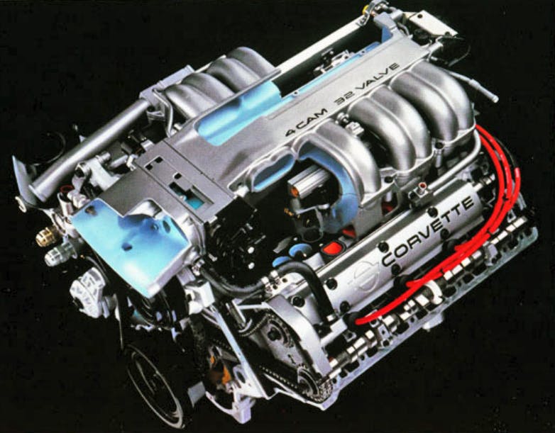 Chevrolet Corvette ZR1 ZR-1 LT5 LT-5 engine lotus