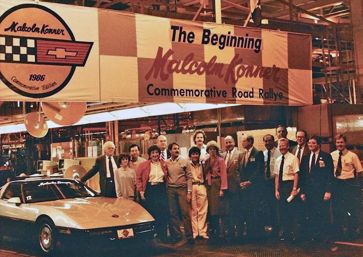1986 Malcolm Konner Corvette