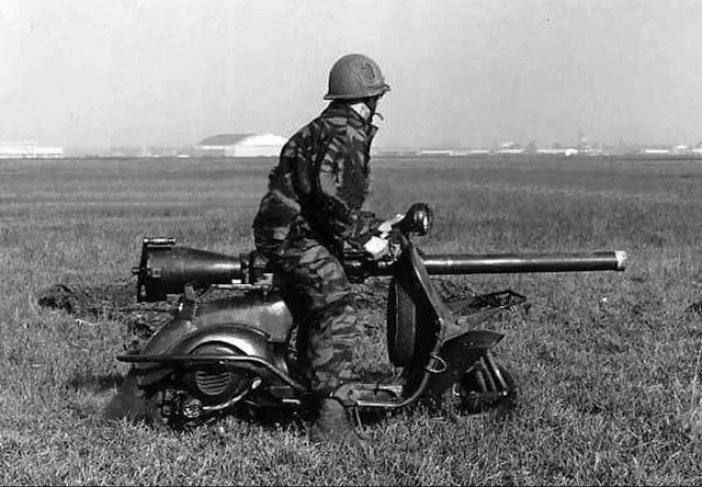 Vespa Tap 150 Bazooka Scooter for Paratroopers