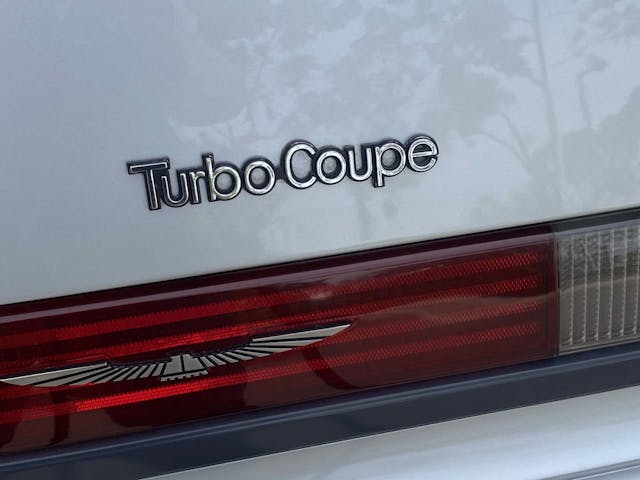 1985 Ford Thunderbird Turbo Coupe