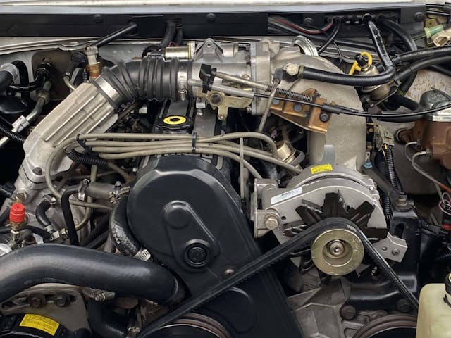 1985 Ford Thunderbird Turbo Coupe engine