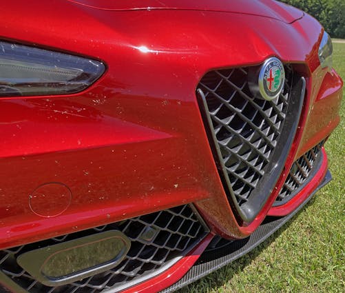 2022 Alfa Romeo Giulia Quadrifoglio vellum venom car design