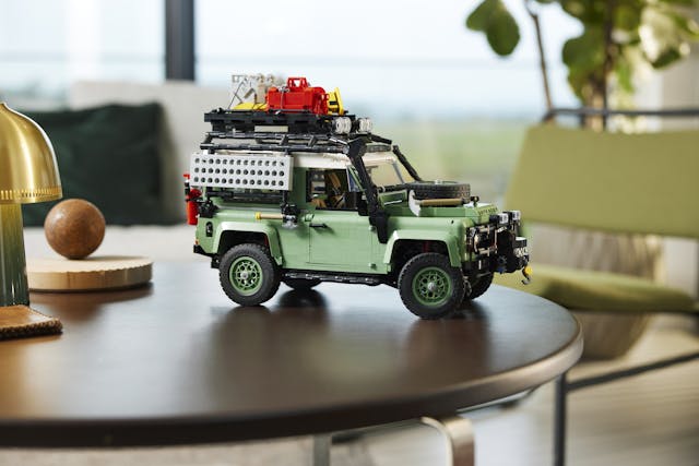 lego land rover defender vintage kit