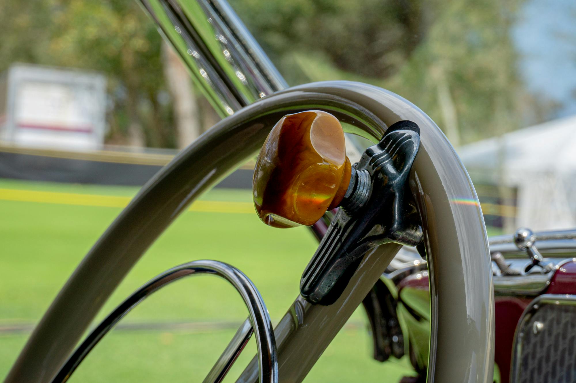 1937 Cord 812 Amelia Earhart wheel knob