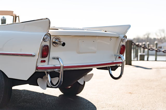 1961 Amphicar 770 rear fins props