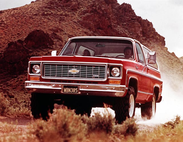 1974 Chevrolet Blazer affordable vintage truck suv