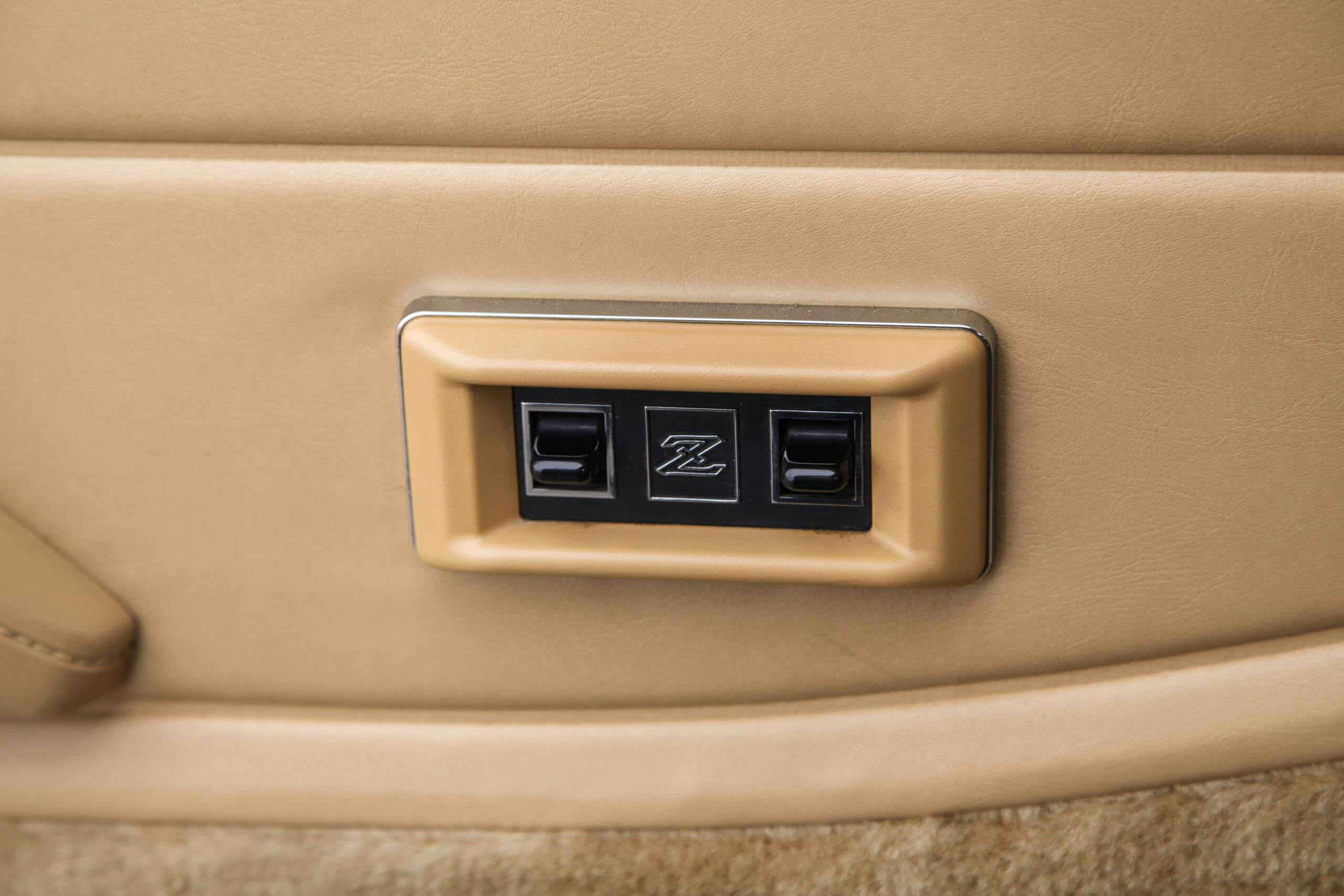 1981 Datsun 280ZX interior power window switches