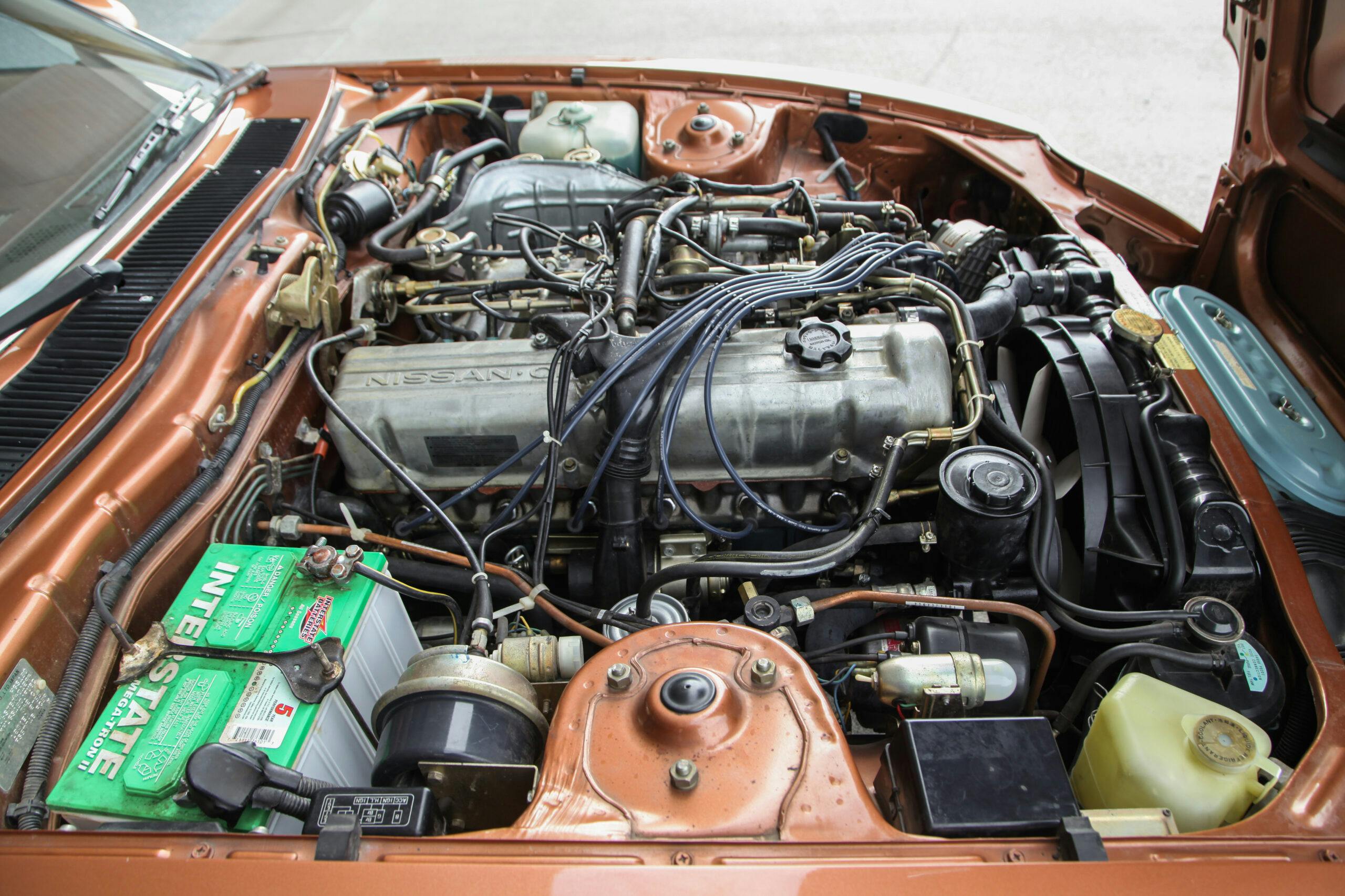 1981 Datsun 280ZX engine bay