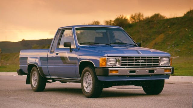 1985 Toyota Truck front three quarter affordable vintage truck suv