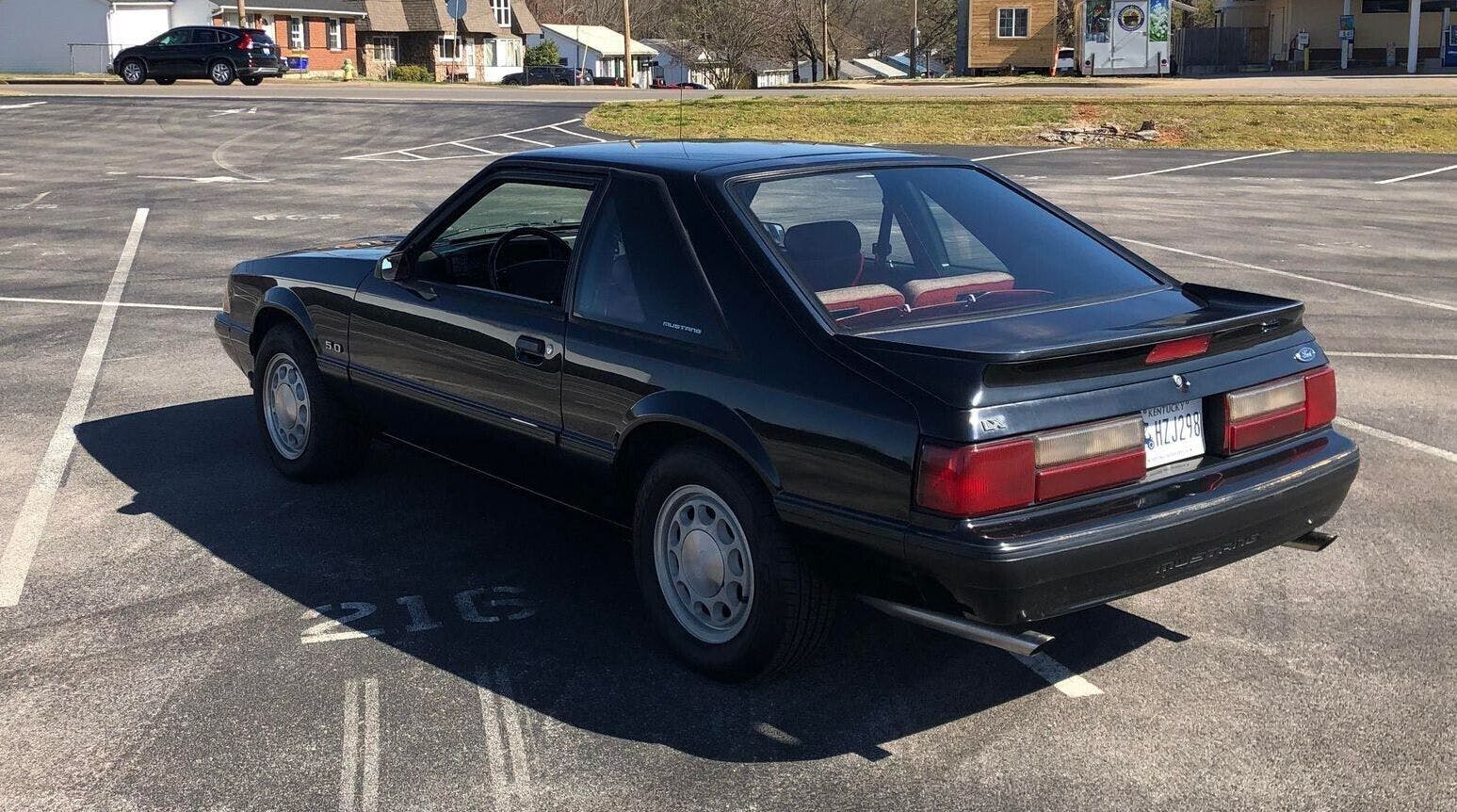 1990 Ford Mustang Holly research development vehicle rear three quarter