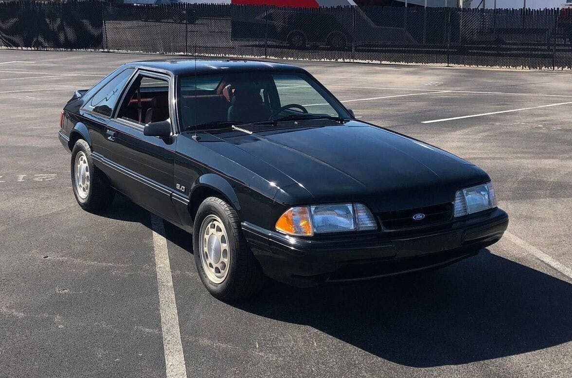 1990 Ford Mustang Holly research development vehicle front three quarter