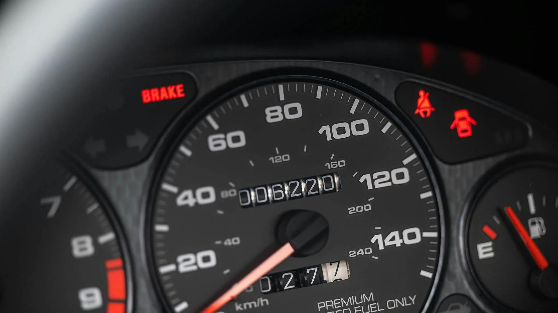 1997 Acura Integra Type R speedometer