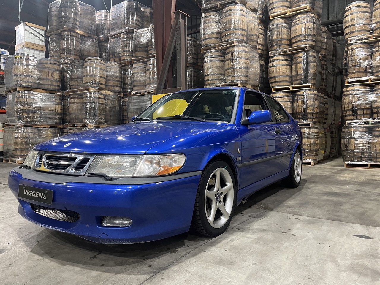 1999 Saab 9-3 Viggen front three quarter