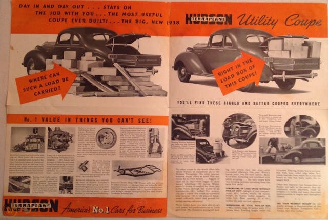 hudson terraplane utility coupe