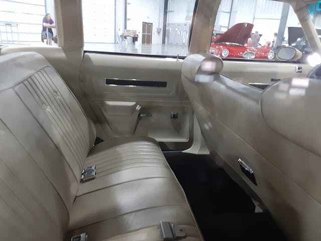 1973 Chevrolet Chevelle Malibu SS454 Wagon interior rear