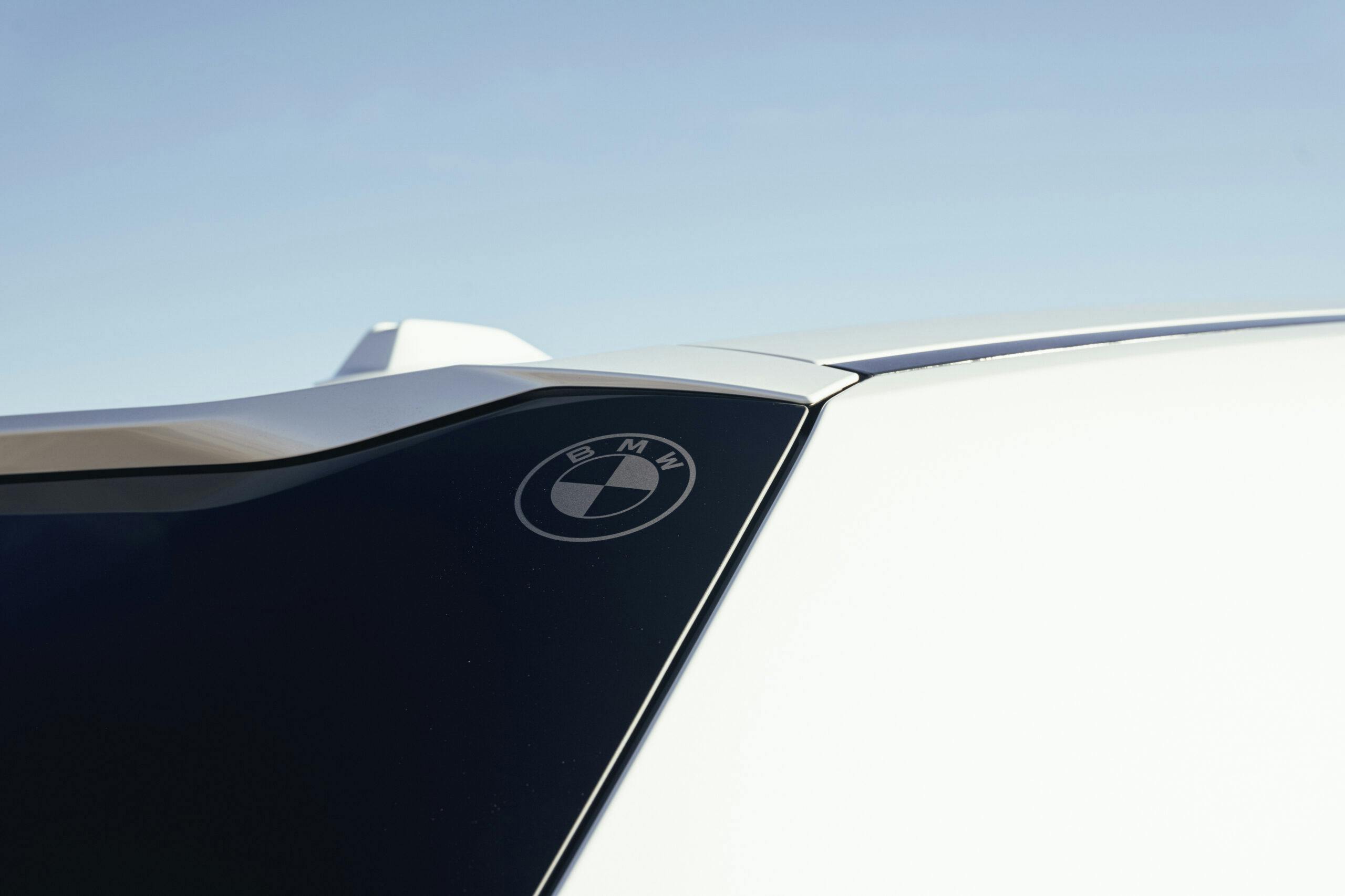 2023 BMW XM White badge logo roundel