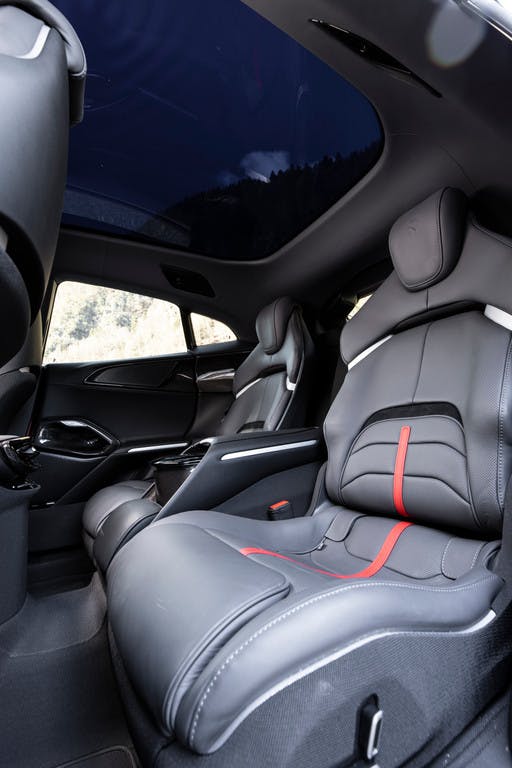 2023 Ferrari Purosangue interior rear seats