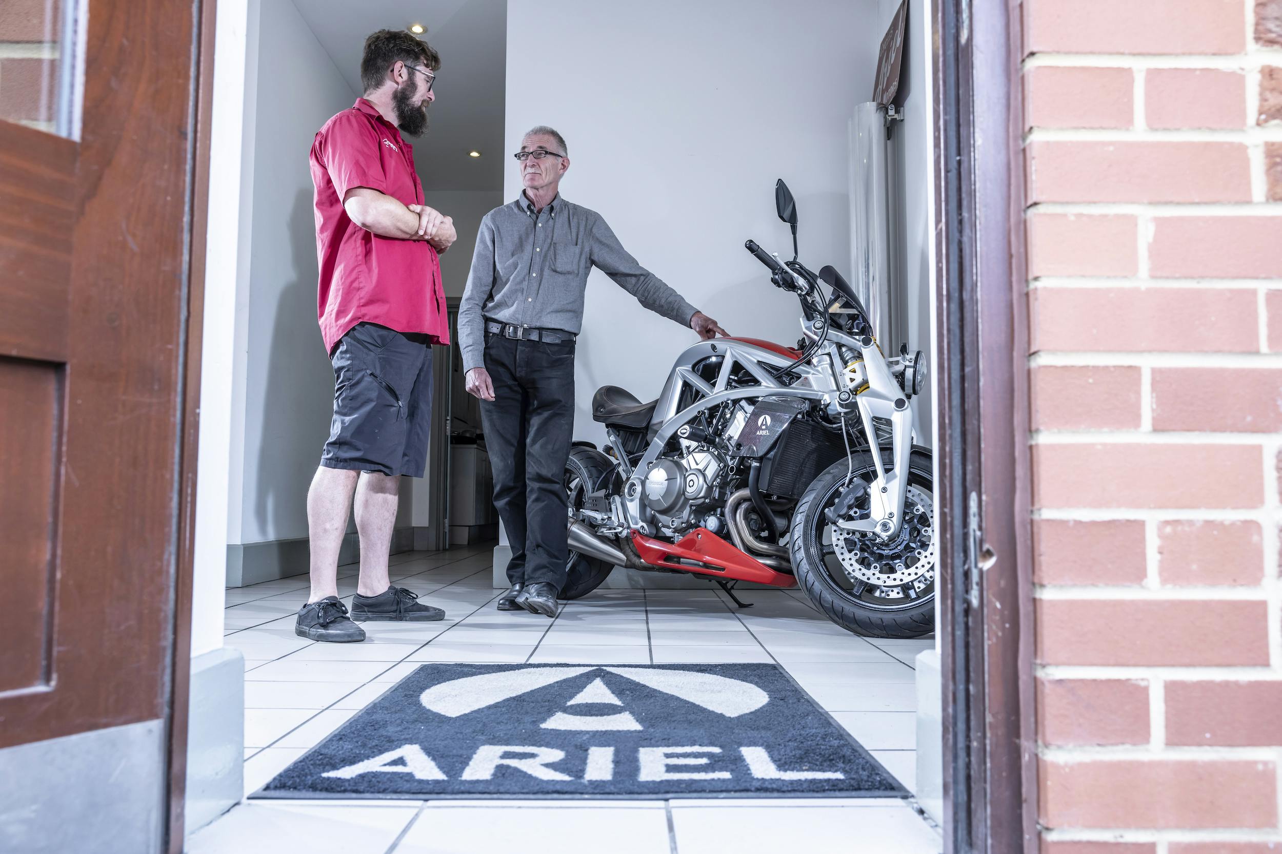 Ariel Motor Company Henry Sieber-Saunders and Simon Saunders