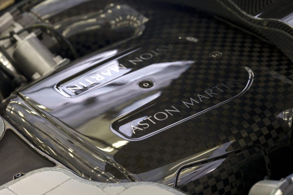 Aston Martin Valkyrie carbon cover