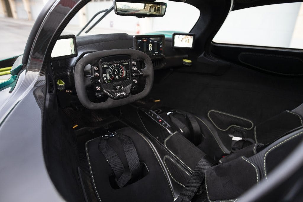Aston Martin Valkyrie interior