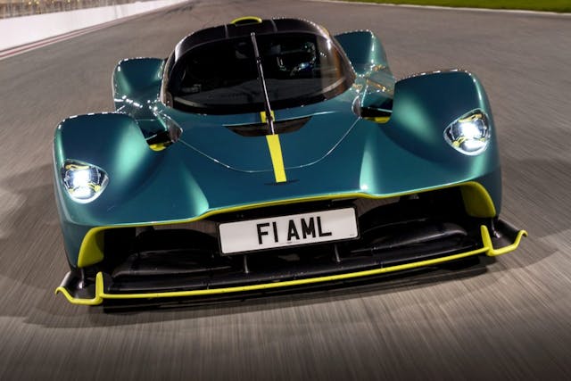 Racing lines: A ride in the Aston Martin Valkyrie