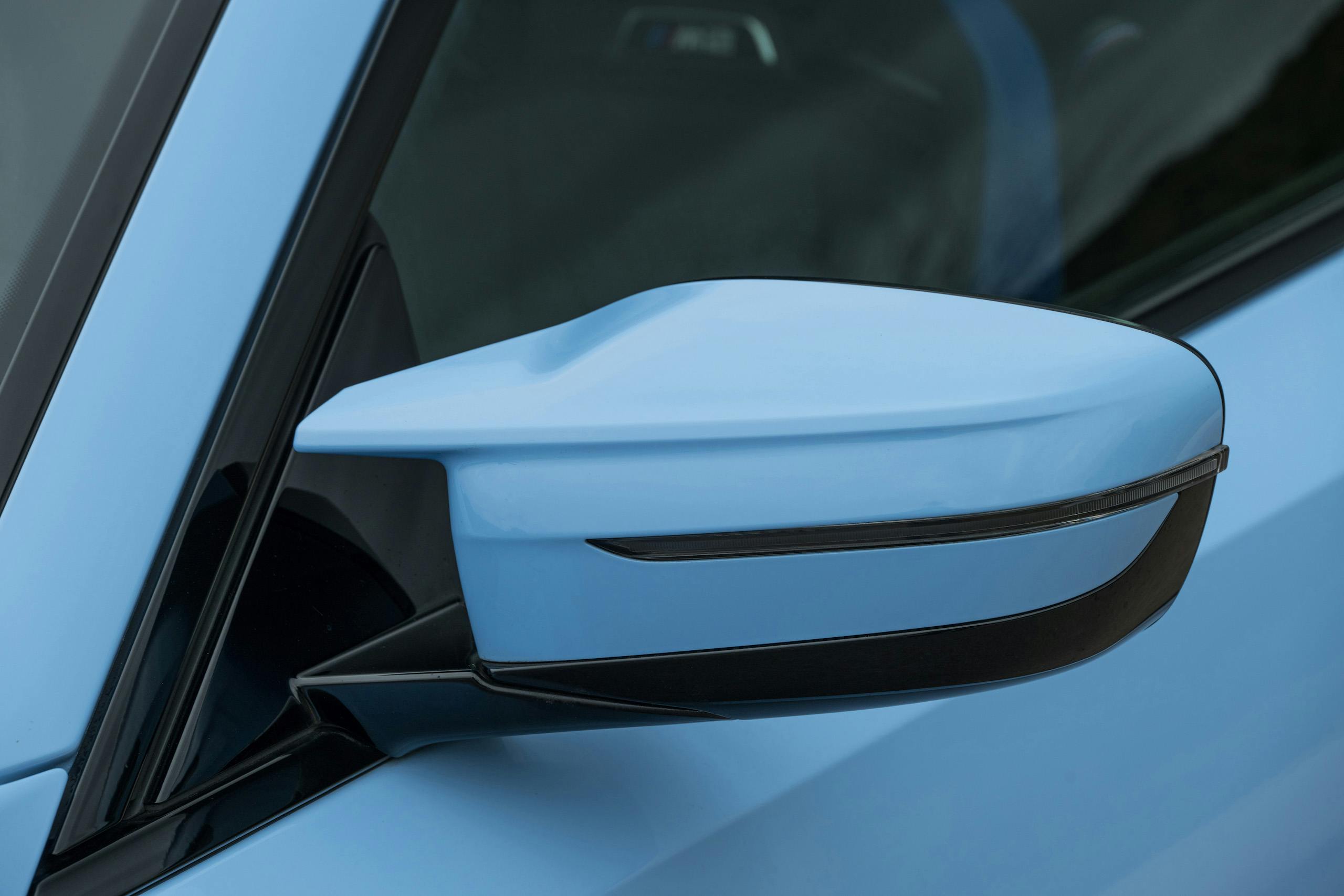 BMW M2 Zandvoort Blue side mirror