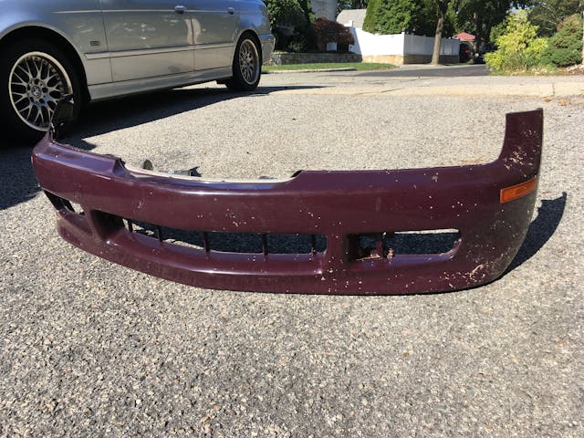 BMW bumper replacement