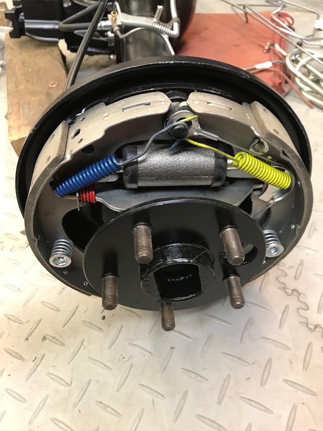 new drum brake internal parts