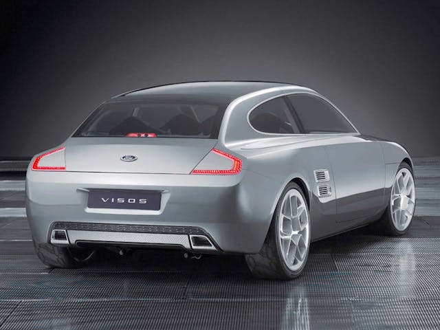 Ford Visos concept car design rear
