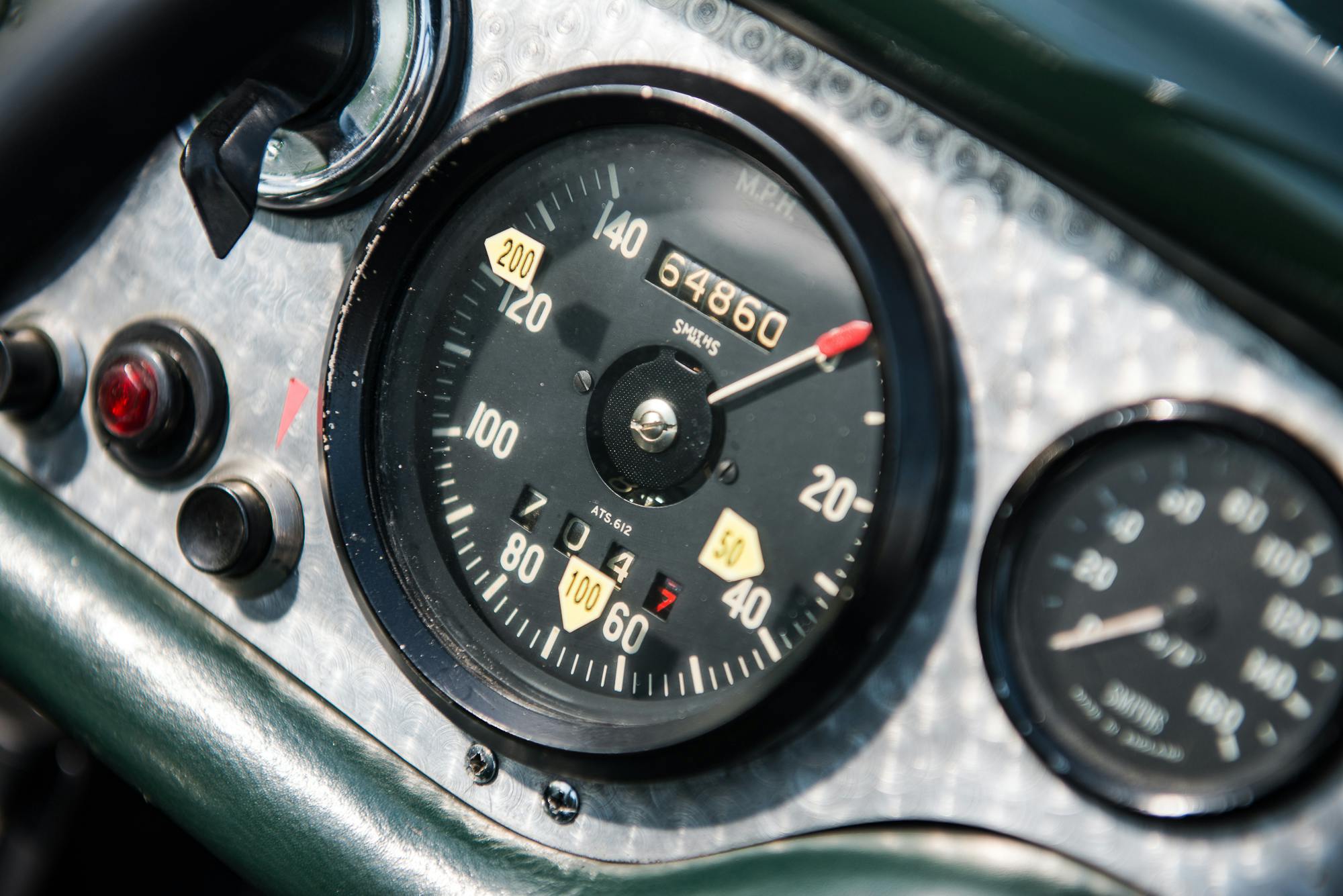 Frazer Nash Mille Miglia interior speedometer gauge