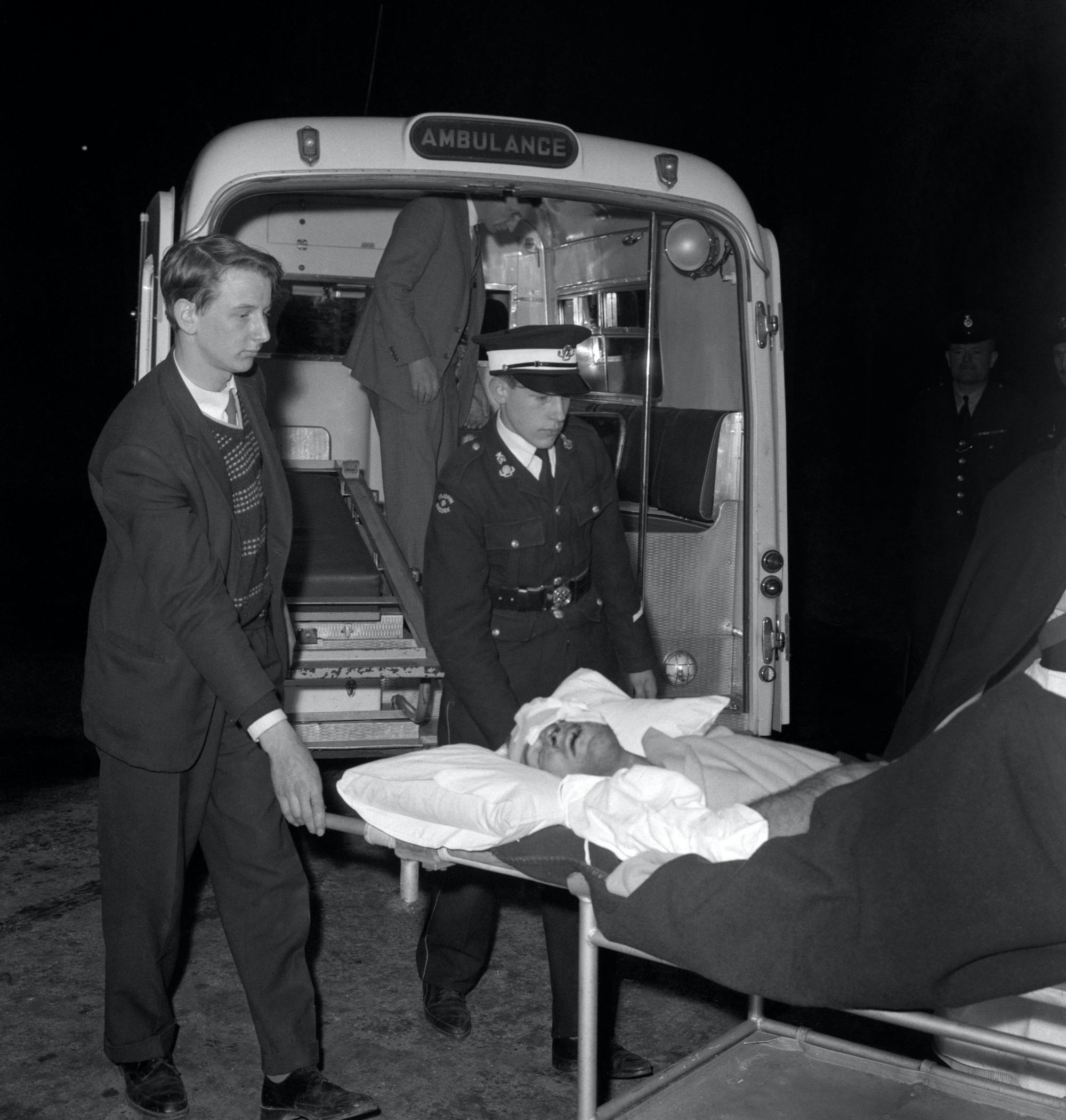 Stirling Moss crash Goodwood hospital 1962