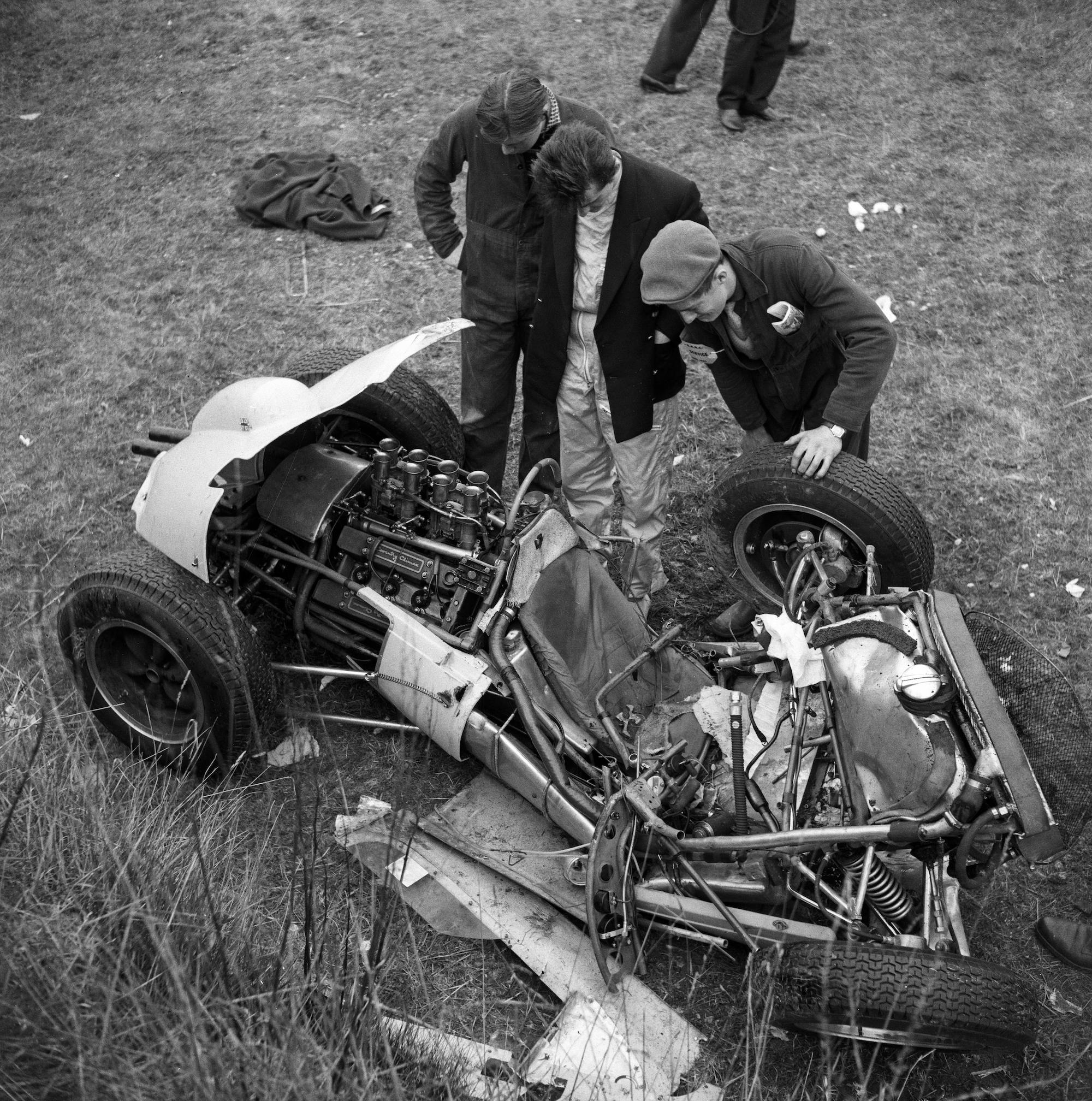 Goodwood 1962 Stirling Moss Crash Formula 1
