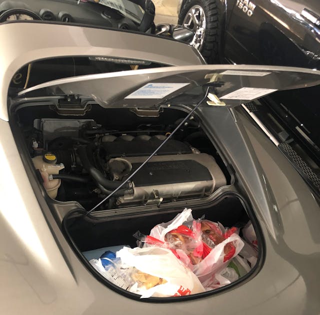 Lotus Elise storage