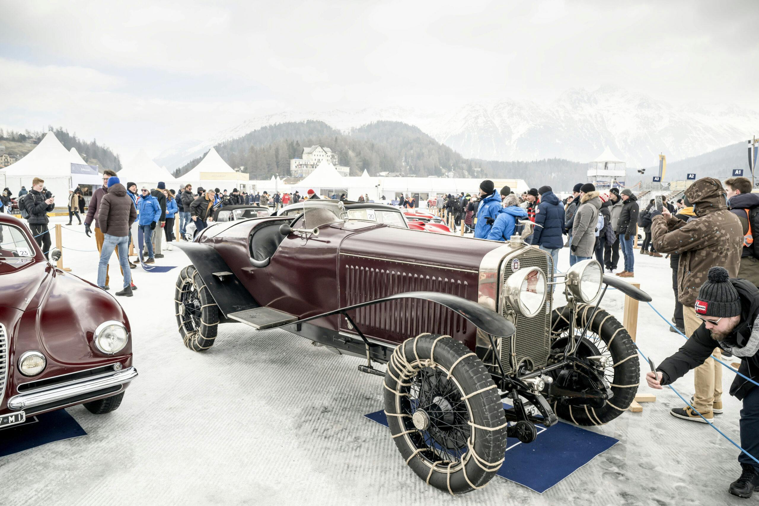 1925 Hispano Suiza H6C at The ICE St Moritz