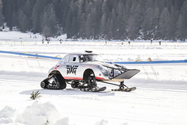 Valkyrie Racing Porsche 356 at The Ice St Moritz