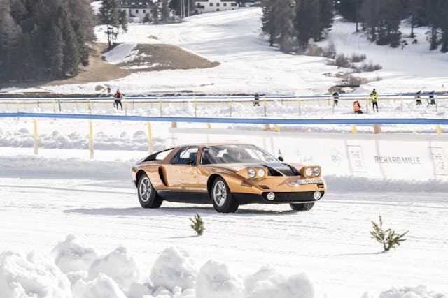 1969 Mercedes-Benz C111 at The Ice St Moritz