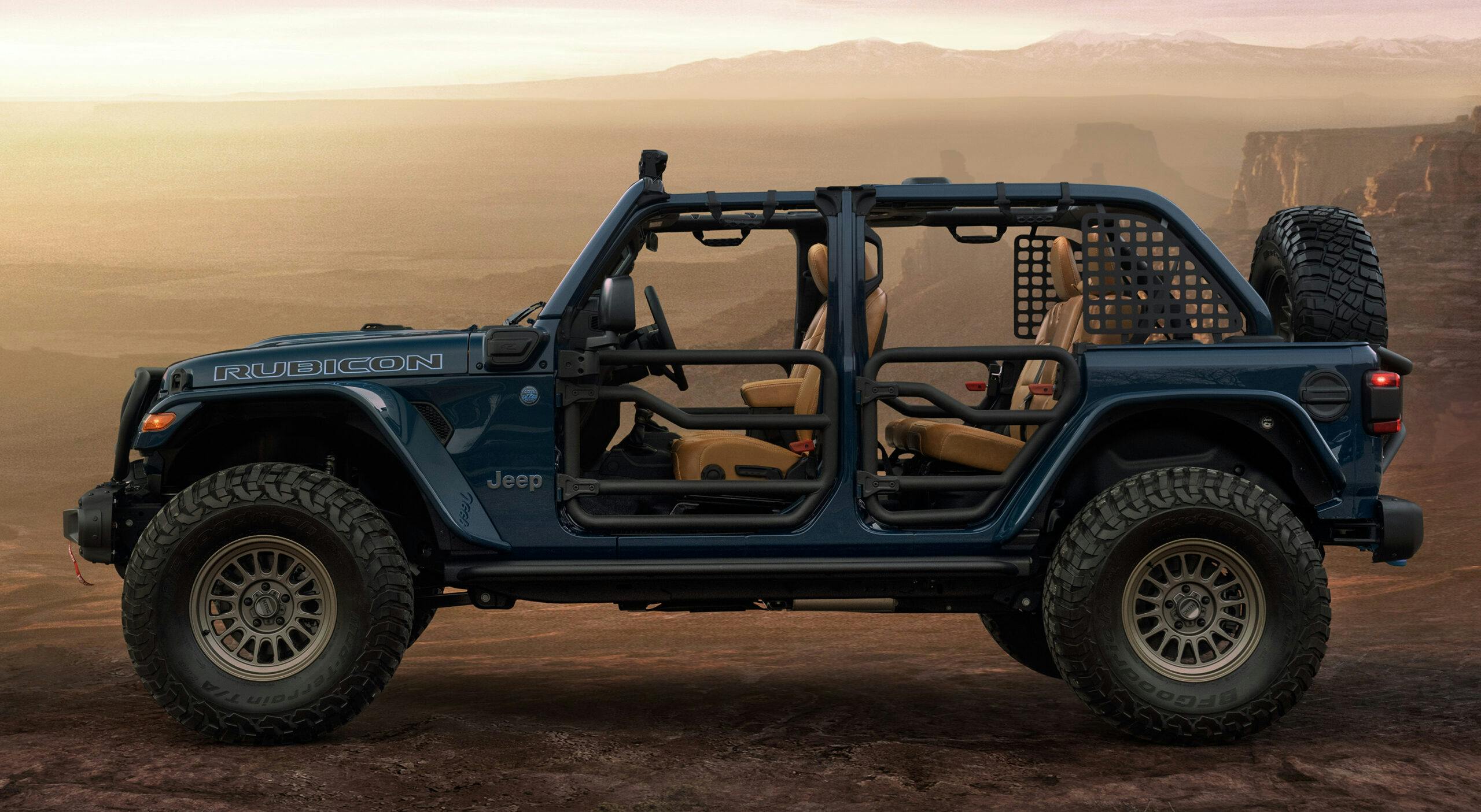 Easter Jeep Safari 2023 Jeep Wrangler Rubicon 4xe Departure Concept exterior side profile