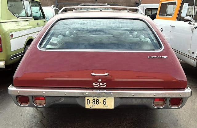 1973 Chevrolet Chevelle Malibu SS Wagon rear